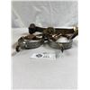 Image 2 : Vintage Pair Of Spurs And Belt