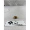 Image 1 : Vintage 10K Gold Diamond Pinky Ring 3.72 gr