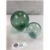Image 1 : Vintage Lot Of 3 Glass Balls