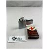 Image 3 : Nice Misc. Lot, Pair Of Drop Silver Turquoise Earrings, New Old Stock Zephyr Lighter 1950's, Vintage