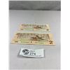 Image 2 : 2 Uncirculated 1986 Canadian $2 Bank Notes