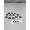 Image 1 : 12 State Tax Tokens/Coins Vintage Louisiana, Etc.