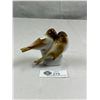 Image 1 : (Zsolnay) Hungary Unusual Bird Figurine