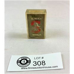 Vintage Box Singers Sewing Machine Needles