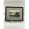 Image 1 : Nicely Framed Photo 15"x12" Late 1880's/90's Municipal Workers Moving Tree Royal Oak Avenue, Burnaby