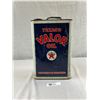 Image 1 : Vintage Texaco Valor Motor Oil Can, 2 Imperial Gallons, 8"x13"x5"