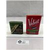 Image 2 : 2 Vintage Tobacco Tins, Velvet Pipe And Cigarette Tobacco And Half And Buckingham Bright Cut Plug Sm