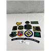 Image 1 : Assortment Of 13 Different Military Related Iron On Patches