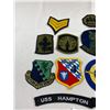 Image 2 : Assortment Of 13 Different Military Related Iron On Patches