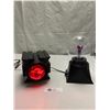 Image 2 : Plasma Ball Lamp Magic Plasma Globe, Sound Sensitive And Switch For Turning ON And Flashing Red Ligh