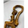 Image 3 : Nicely Made African Naked Lady Wooden Cane, 38"T