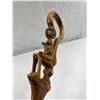 Image 4 : Nicely Made African Naked Lady Wooden Cane, 38"T