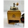 Image 2 : Vintage Looking Tin Car With Wooden Coffee Grinder