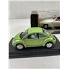 Image 2 : Nice Lot Of 3 Diecast Cars, Mercedes And 2 VW Bugs