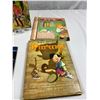 Image 2 : Nice Lot Of 4 Vintage Children's Books, Pinocchio, Etc.