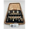 Image 1 : Nice Boxed 1948 Community Morning Star Silver Plated Spoon Set