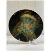 Image 2 : Nicely Signed George Hill Decorative Plate, Seetusee, Was A Glassware Manufacture From Portage La Pr