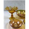 Image 3 : Nice Decorative Lot Of Vintage Carnival Glass And Other