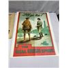 Image 4 : 2 Vintage Coca-Cola Folded Posters With Playbill For The South Pacific, Etc.