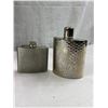 Image 2 : 2 Stainless Steel Flasks And Nice Tree Painted On Bark
