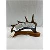 Image 1 : Very Nicely Made Moose Antler Carving Professionally Made