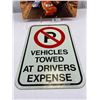 Image 3 : Disney Cars Poster Plus No Parking Street Sign