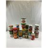 Image 1 : Nice Big Tin Lot Of Tobacco, Honey And Coffee Tins