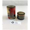 Image 1 : Nice Vintage Automotive Tin Lot, Moto Master, Canadian Tire And Royal Motor Graphite Tin
