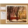 Image 1 : Snowfall By Lawren Harris Group Of Seven Member With COA, 24"x20"