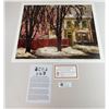 Image 2 : Snowfall By Lawren Harris Group Of Seven Member With COA, 24"x20"
