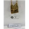 Image 2 : 1960's Mesh Gold Tone Coin Purse Pendant
