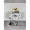 Image 2 : Dainty 14k Gold Cameo Ring