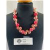 Image 1 : Genuine Rose Quartz Bead Necklace