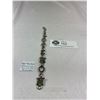 Image 1 : .925 Thailand Marcasite "I Love Mom" Bracelet
