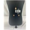 Image 1 : Vintage Cameo Necklace And Earrings