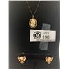 Image 2 : Vintage Cameo Necklace And Earrings