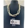 Image 2 : Beautiful Pearl Necklace With Sterling Clasp