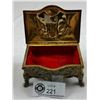 Image 1 : Small Brass Jewelry Casket