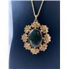 Image 2 : Very Large Jade Pendant And Necklace