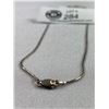 Image 2 : .925 18" Snake Chain with Lobster Clasp