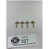 Image 1 : Lot of 4 New Old Stock 12K Gold Filled Crosses