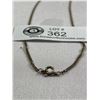 Image 2 : Good Quality Sterling Necklace 20" Long