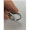 Image 2 : Quality Sterling Large Stone Ring