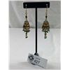 Image 2 : Stunning German Rhinestone Dangly Earrings