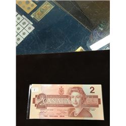 1986 CANADA $2 BIRD SERIES BILL
