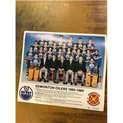 COLLECTIBLE:  1983/84 PICTURE OF THE EDMONTON OILERS