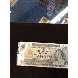 1973 CANADA $1 BILL