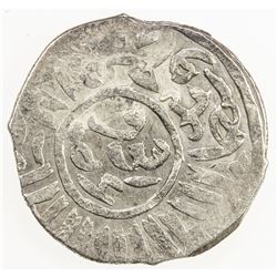 BURJI MAMLUK: Barquq, 1st reign, 1382-1389, AR dirham (3.20g), al-Qahira, AH789. VF
