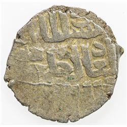 BURJI MAMLUK: Jakam, 1406, AR dirham (2.68g) (Halab), DM. VF