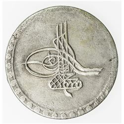 TURKEY: Mustafa III, 1757-1774, AR kurush, Islambul, AH1171. EF